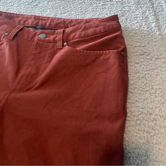 Lululemon ABC Slim-Fit Pant 27" *UtilitechDate Brown Size 32x27 - Picture 5 of 12